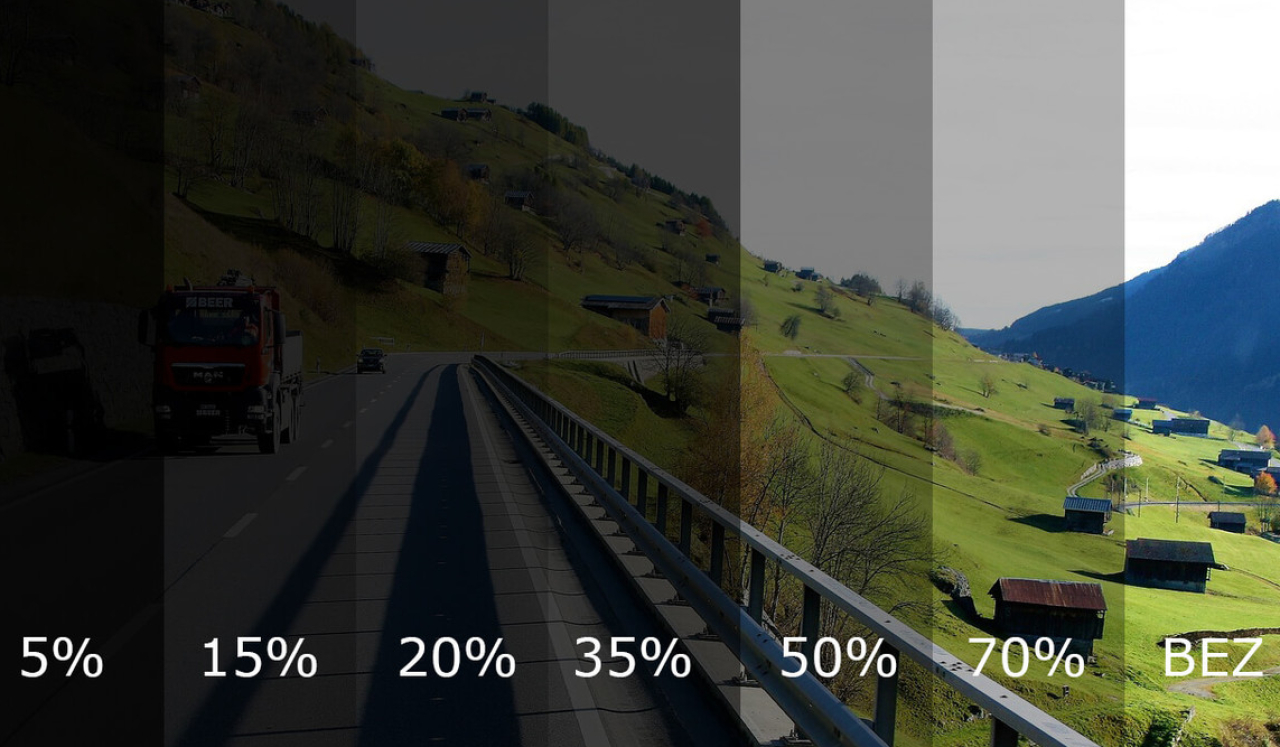 Przepuszczalność szyb w pojazdach